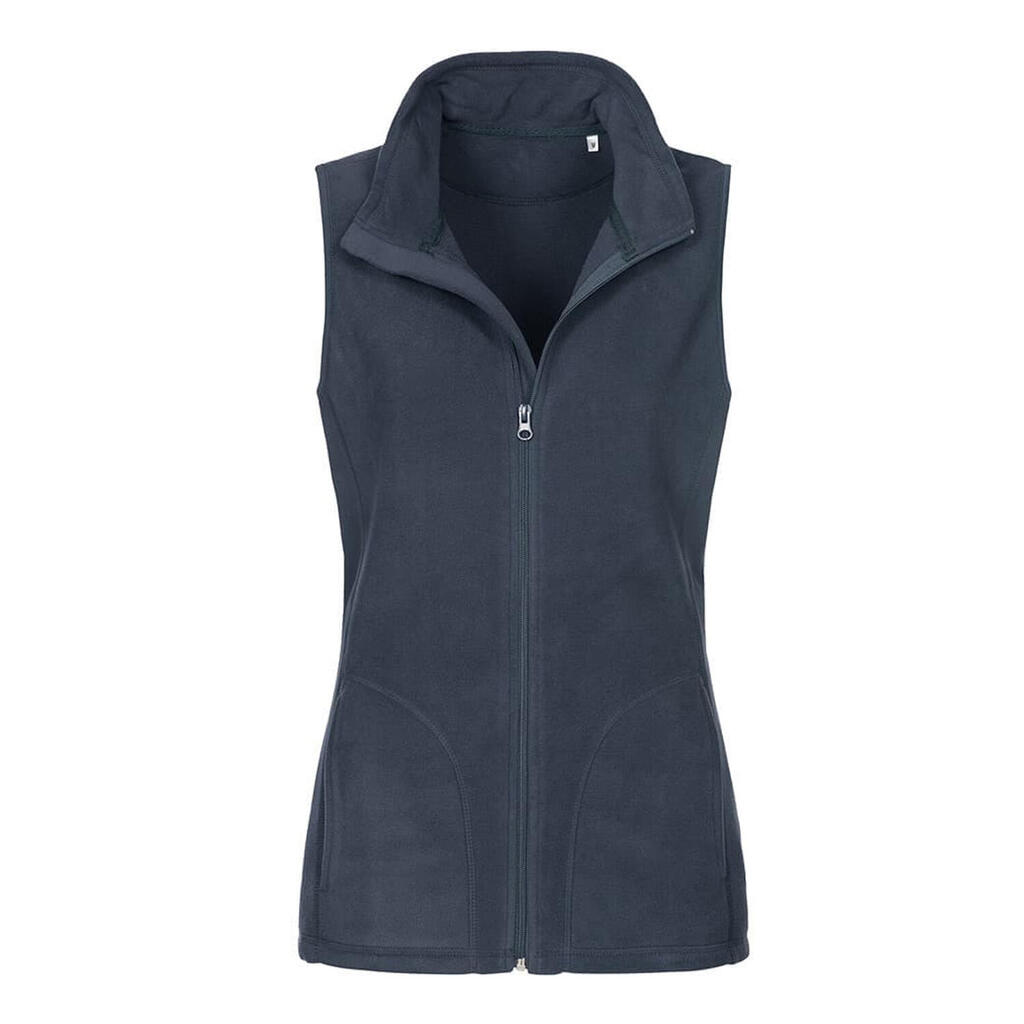 Womens/Ladies Fleece Gilet (Midnight Blue)