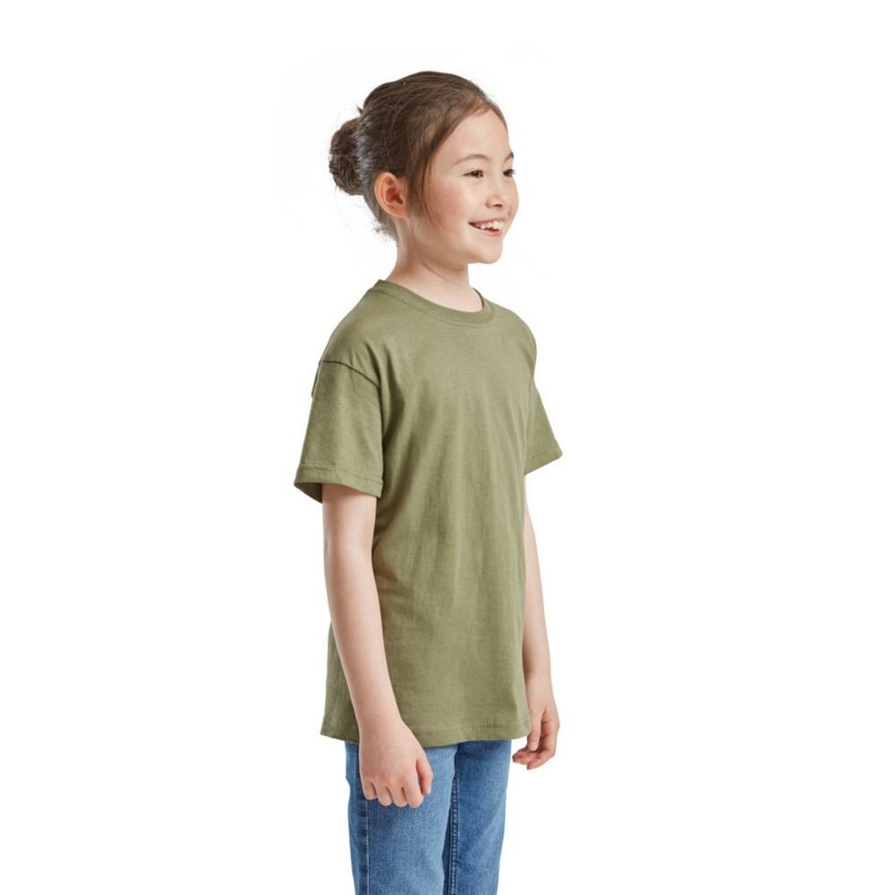 "Original" TShirt für Kinder Klassisch Olivgrün 4/4