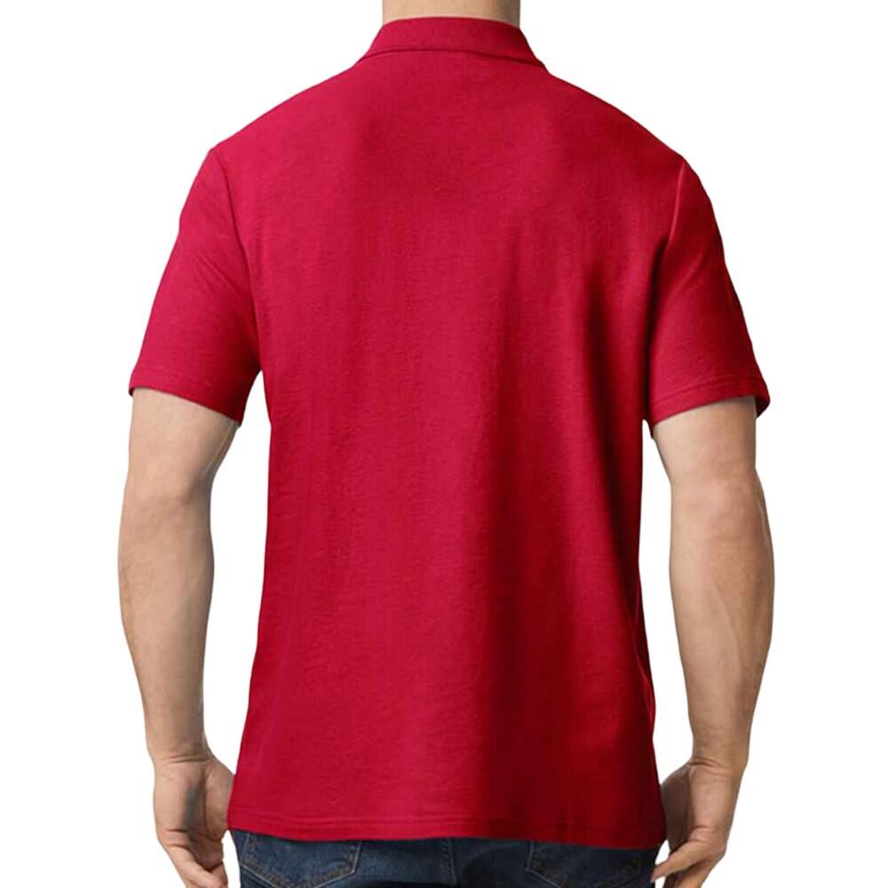 Unisex Adult Softstyle Polo Shirt (Cherry Red) 2/2