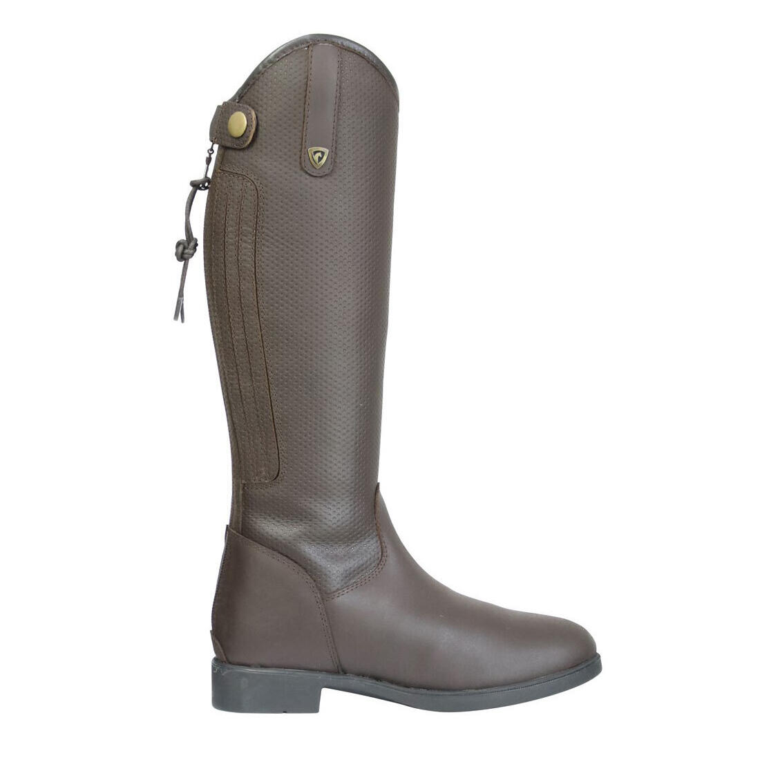 Childrens/Kids Manarola Long Riding Boots (Brown) 1/4
