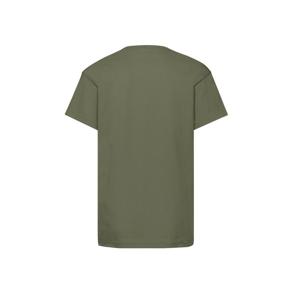 "Original" TShirt für Kinder Klassisch Olivgrün 2/4