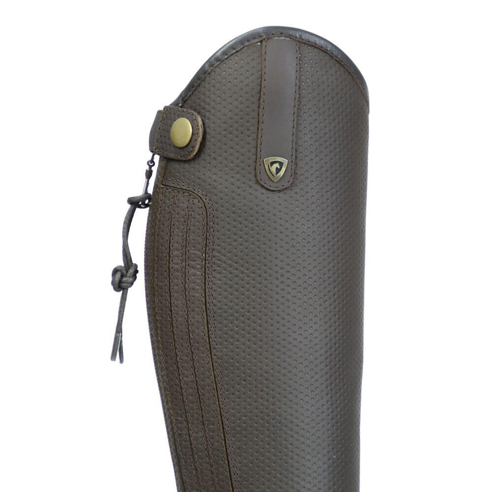 Childrens/Kids Manarola Long Riding Boots (Brown) 3/4