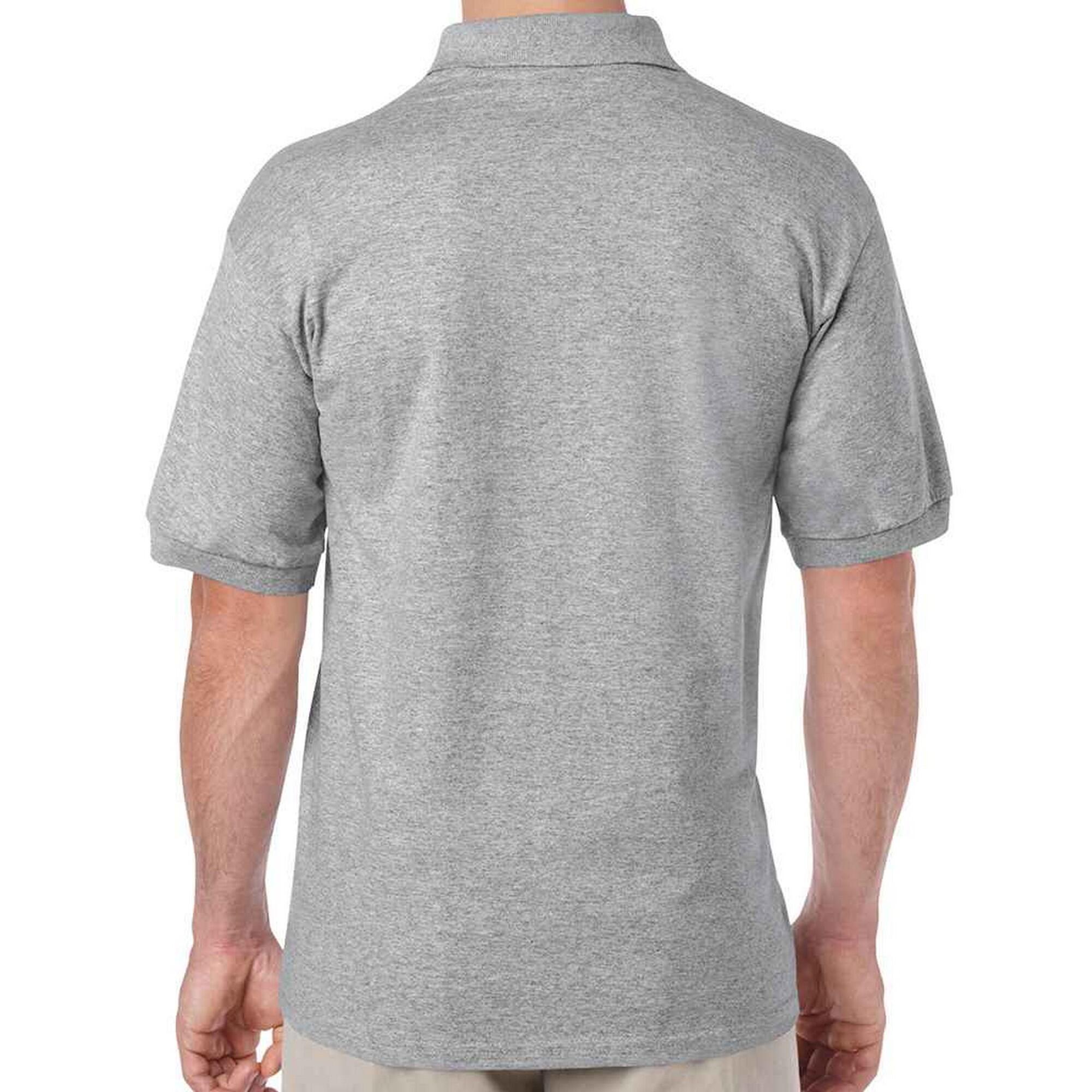 Maglietta Polo Uomo Gildan Grigio Freddo 2/2