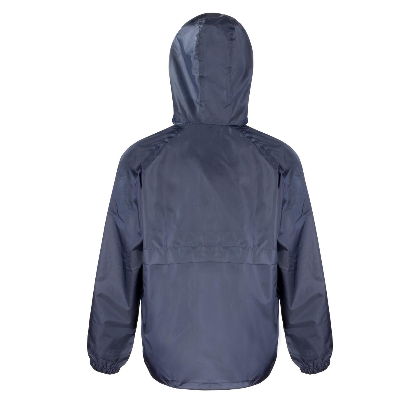 Mens Core Lightweight Waterproof Shield Windproof Jacket (Navy Blue) 3/4