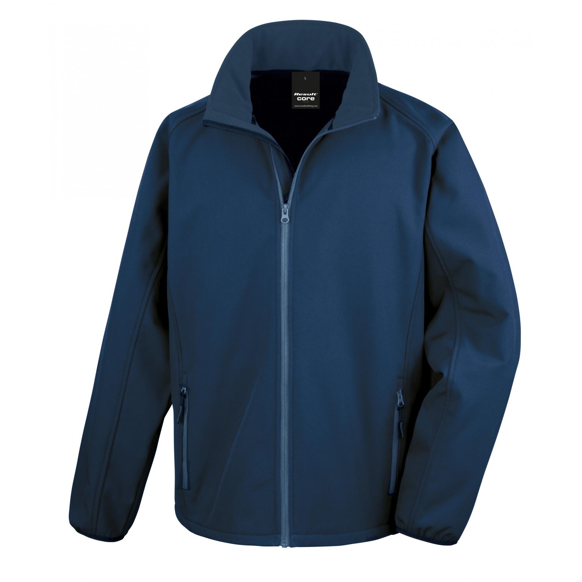 Core Giacca Softshell Uomo Result Blu Navy/Blu Navy 2/3