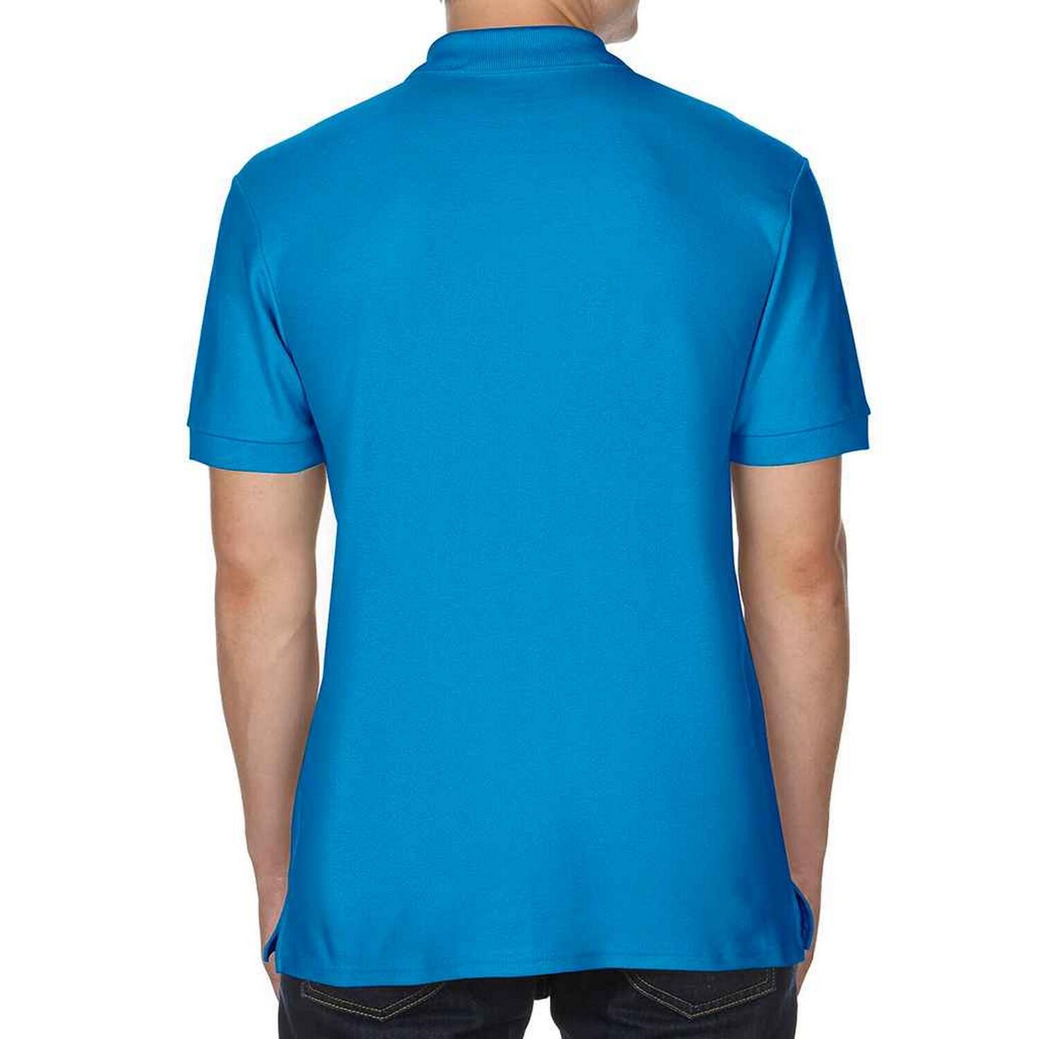 Maglietta Polo Uomo Gildan Blu Zaffiro 2/2