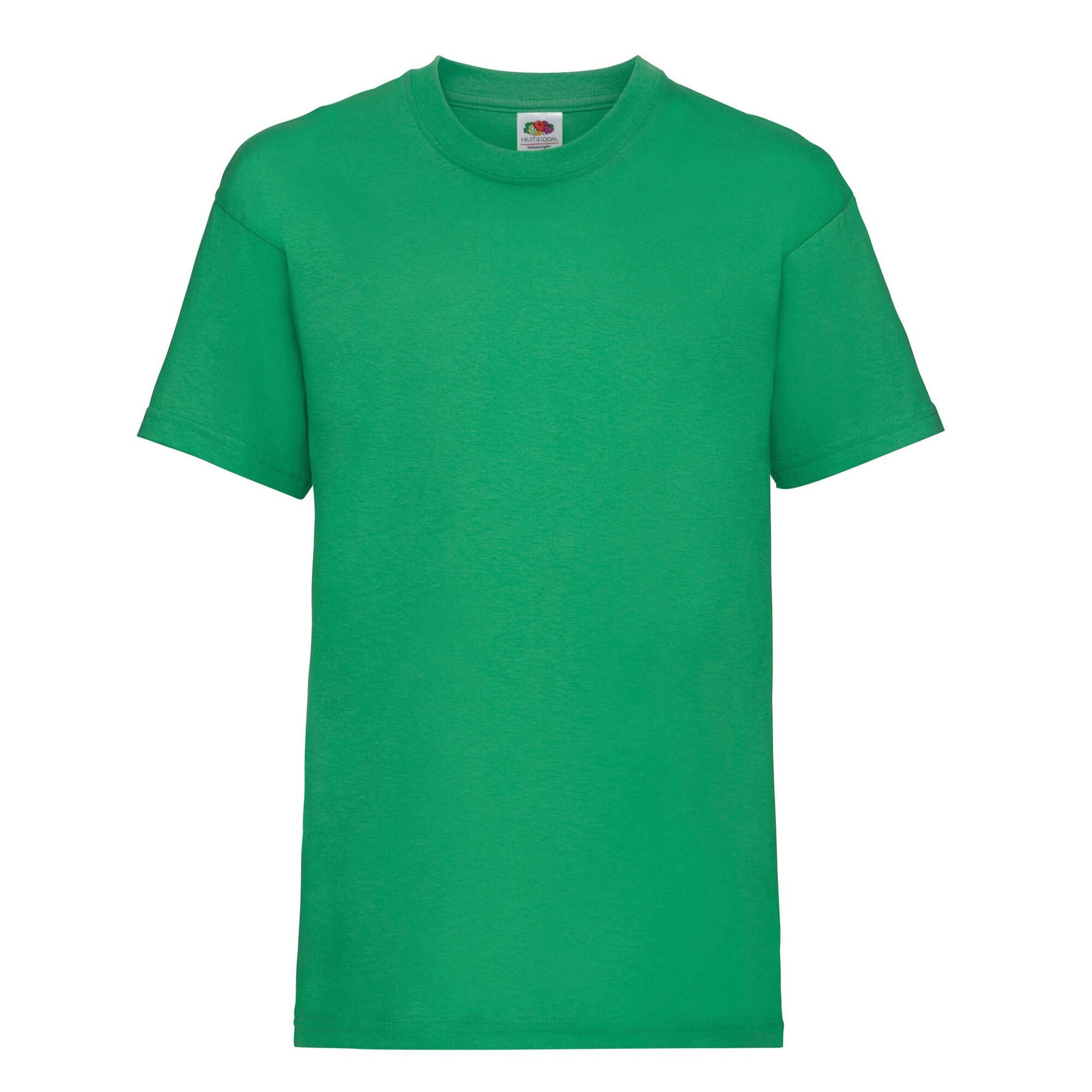 FRUIT OF THE LOOM Childrens/Kids Value TShirt (Kelly Green)