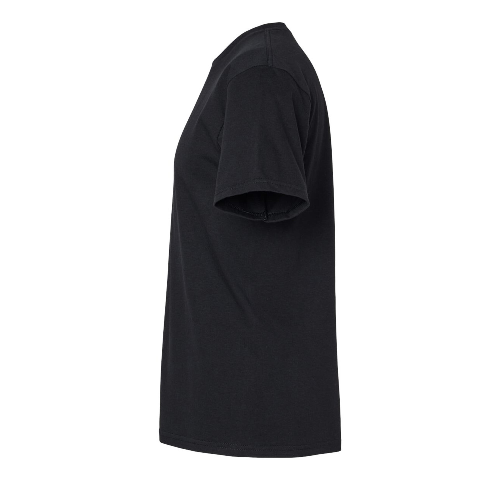 Unisex Adult Softstyle Midweight TShirt (Pitch Black) 3/3
