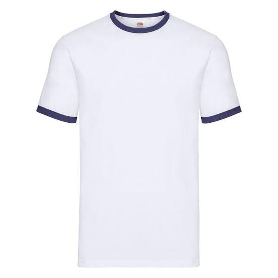 Heren Ringer 160 TShirt (Wit/Zwaar)
