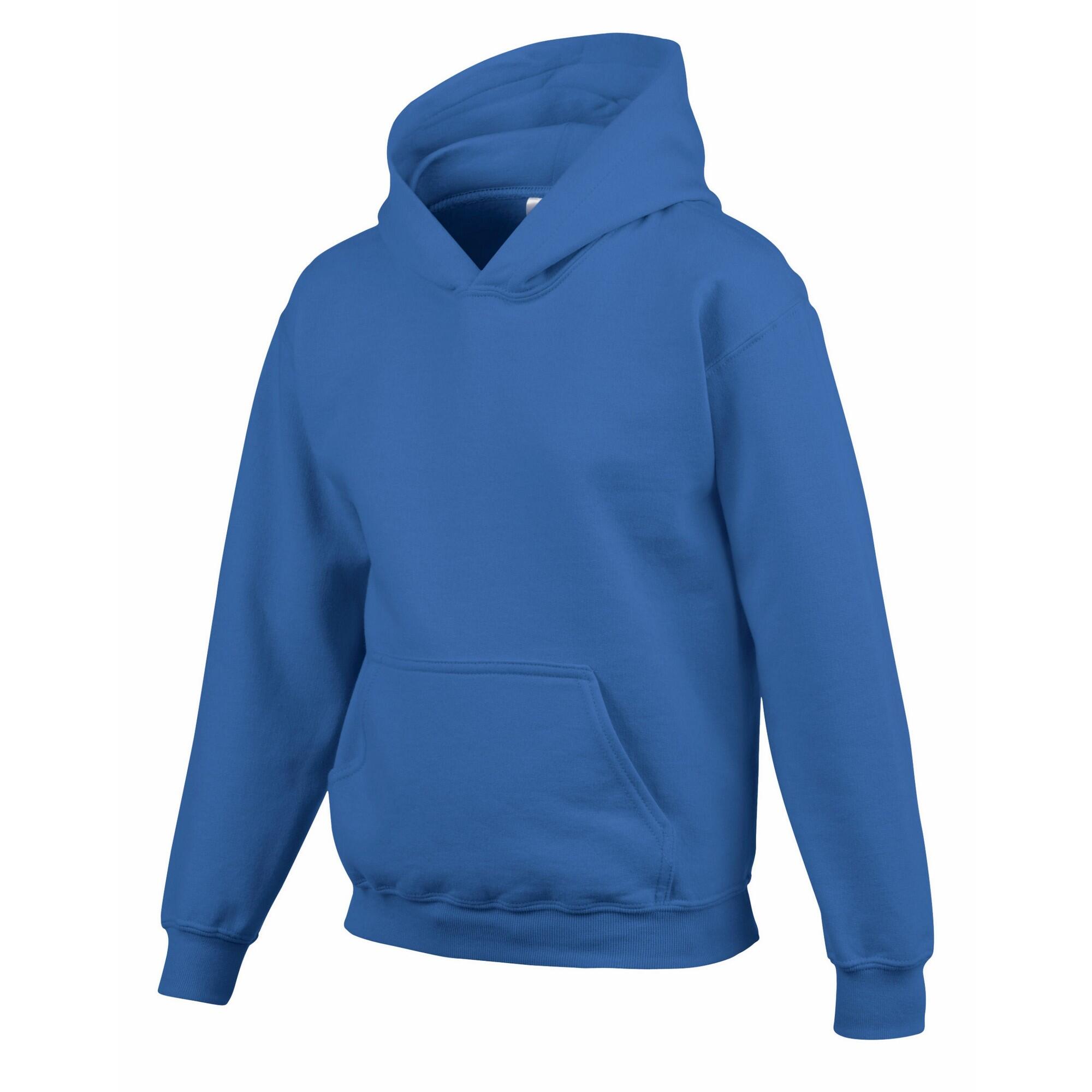 Kapuzenpullover für Kinder Königsblau 3/3