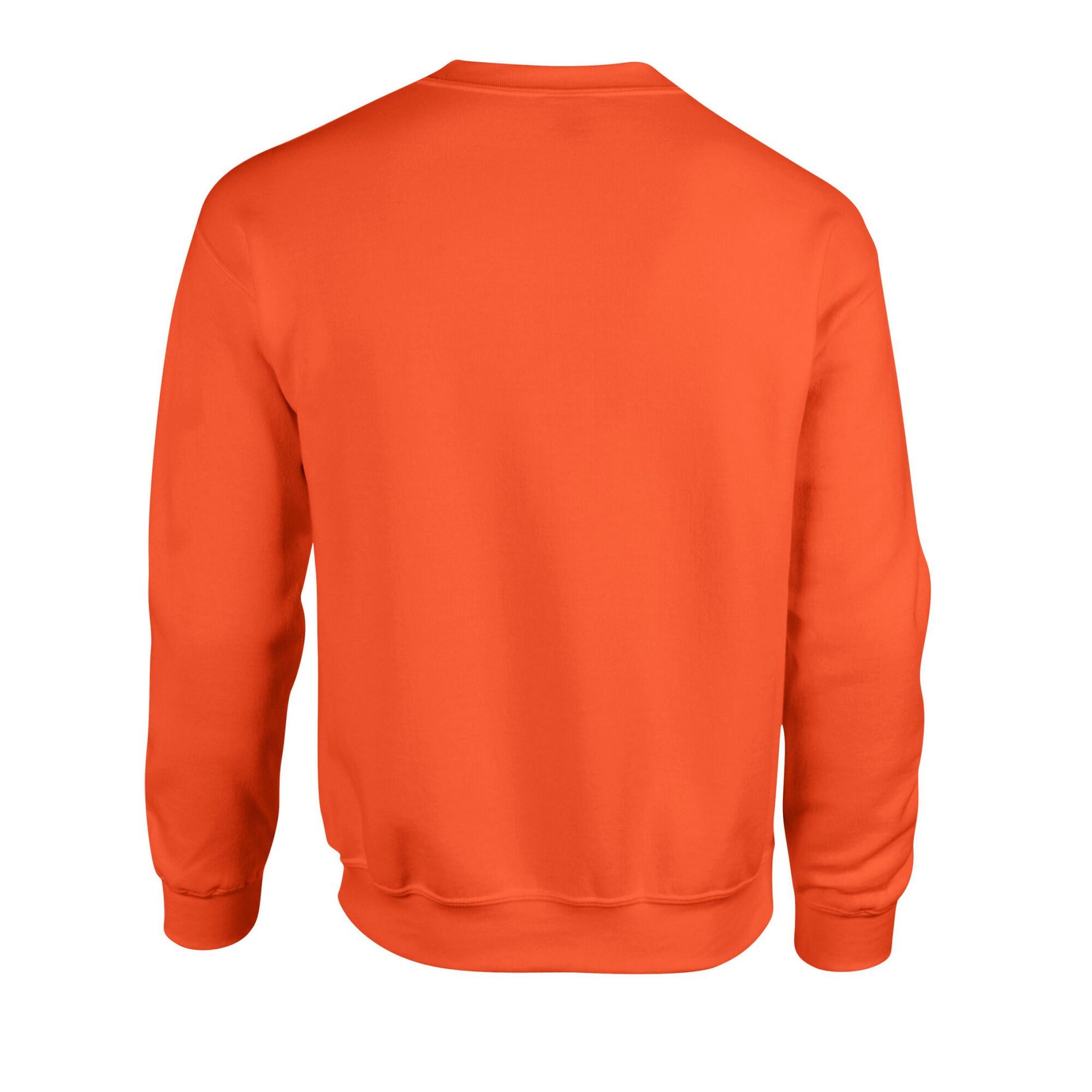 Felpa Uomo Gildan Arancio 2/3