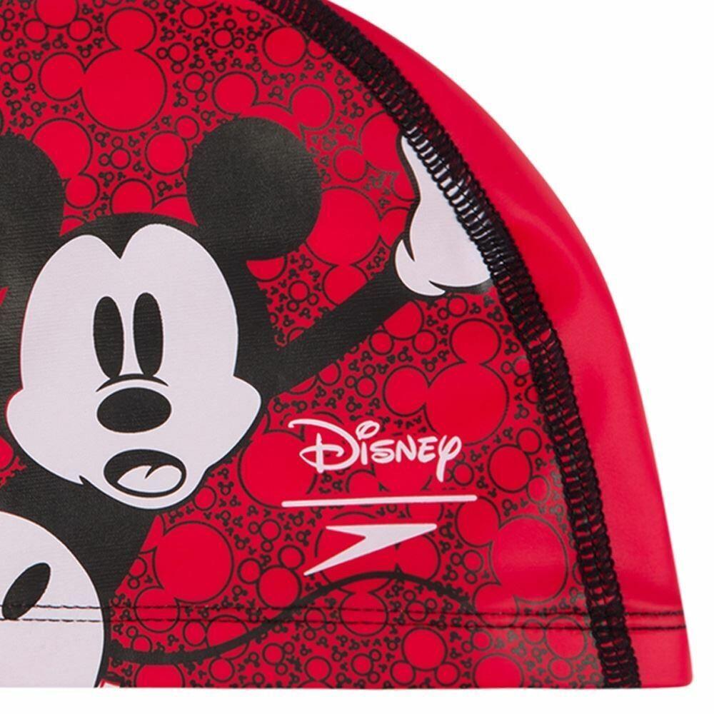 Childrens/Kids Mickey Mouse Speedo Pace Swim Cap (Red) 4/4