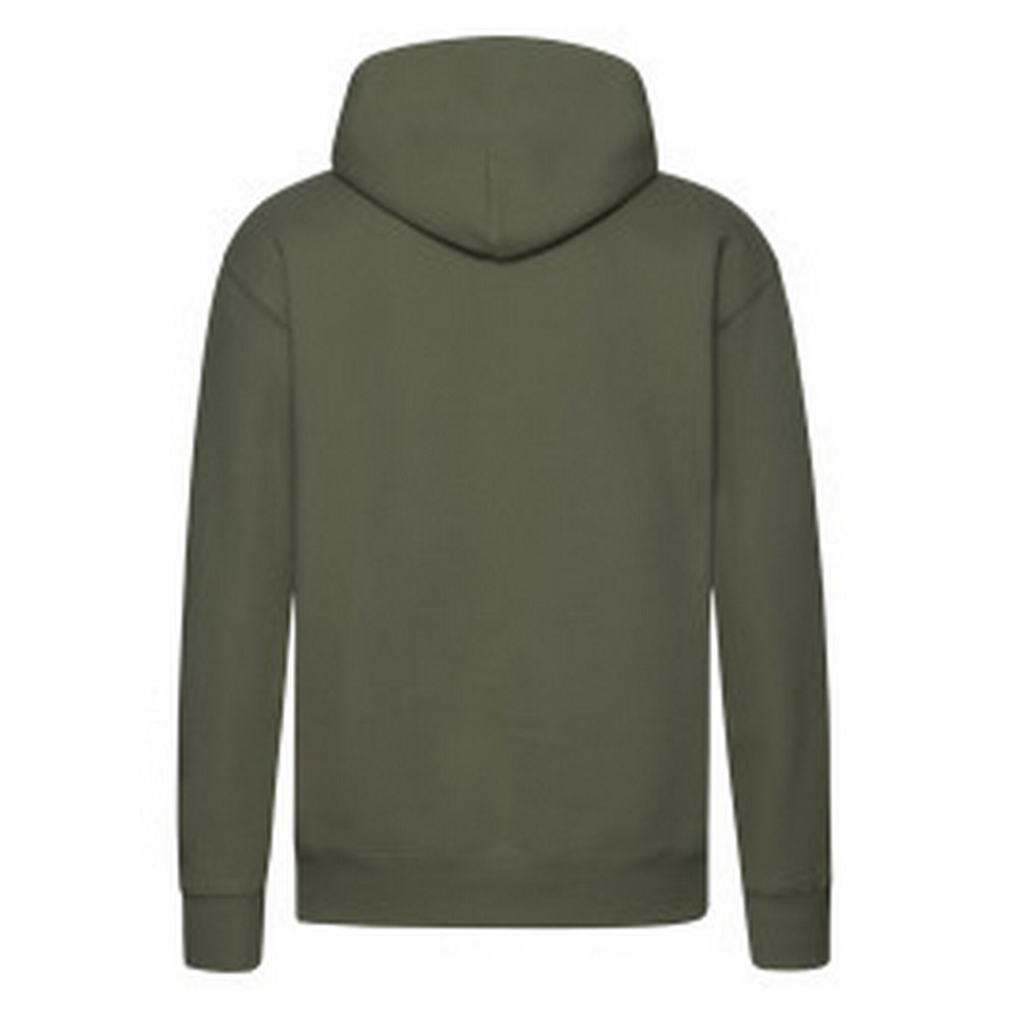 Sweat À Capuche Homme (Olive Classique) 2/3