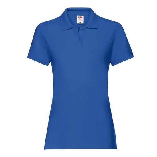 Polo PREMIUM Femme (Bleu Roi)