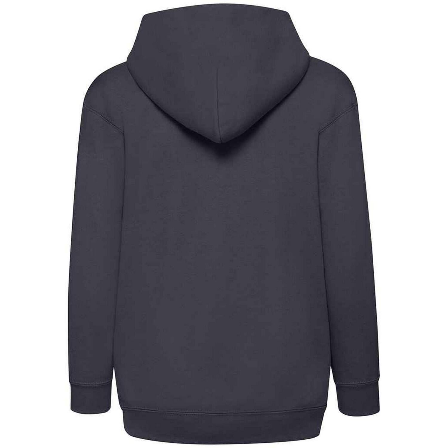Childrens/Kids Hooded Sweatshirt (Deep Navy) 2/3