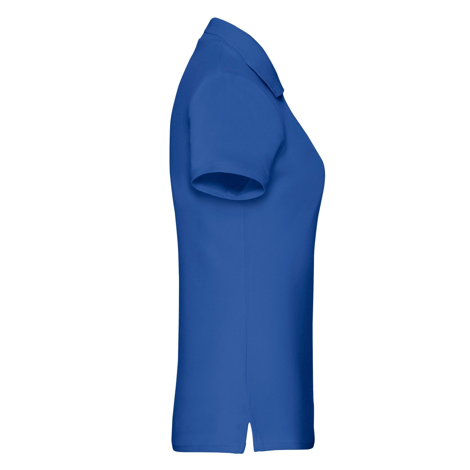 Polo PREMIUM Femme (Bleu Roi) 3/3