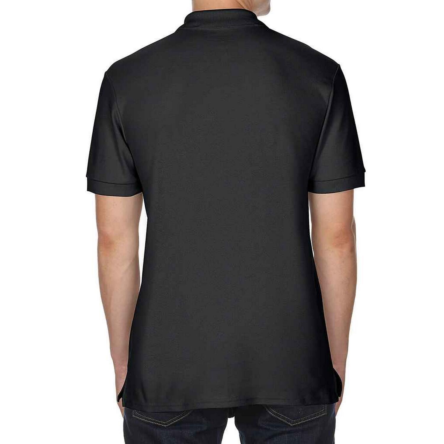Maglietta Polo Uomo Gildan Nero 2/2