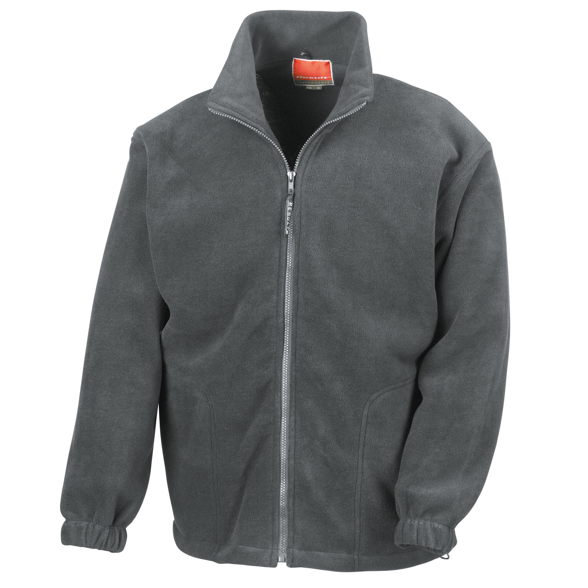 FleeceJacke, Antipilling Herren Oxford Grau 2/3