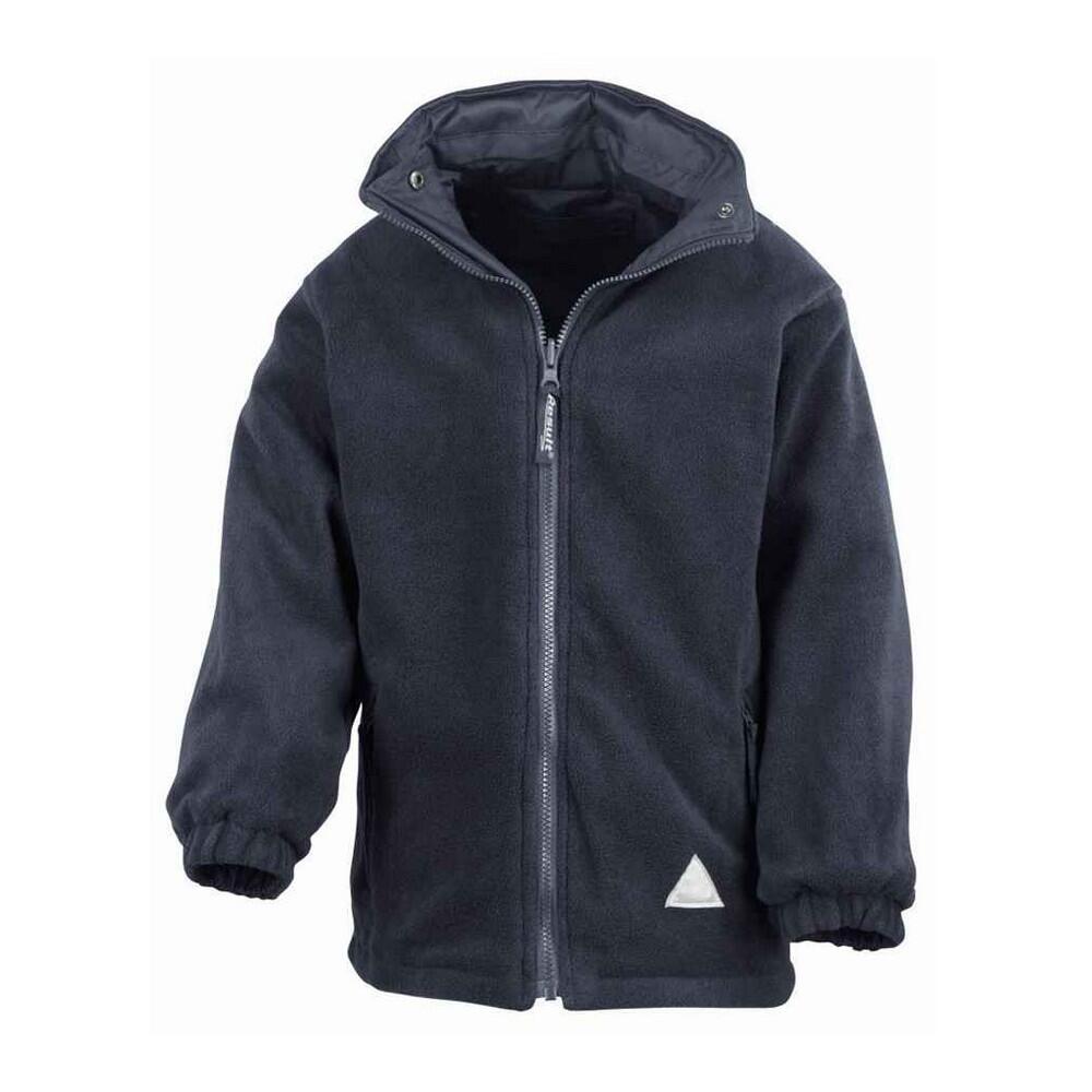 Giacca Reversibile Bambini Result Blu Navy 2/3
