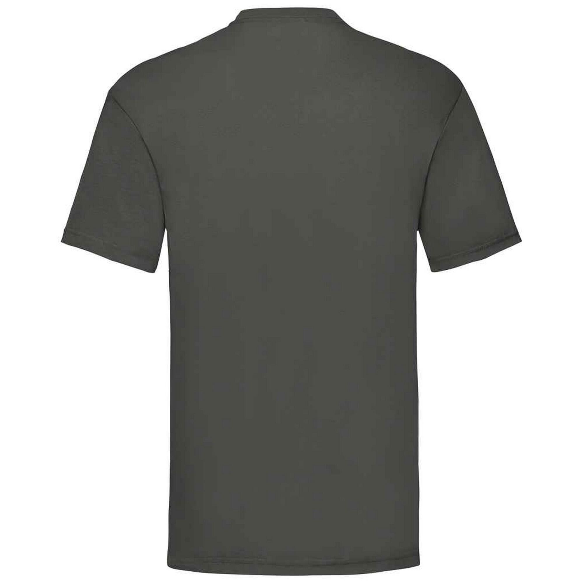 "Valueweight" TShirt für Herren Hellgrau 2/3