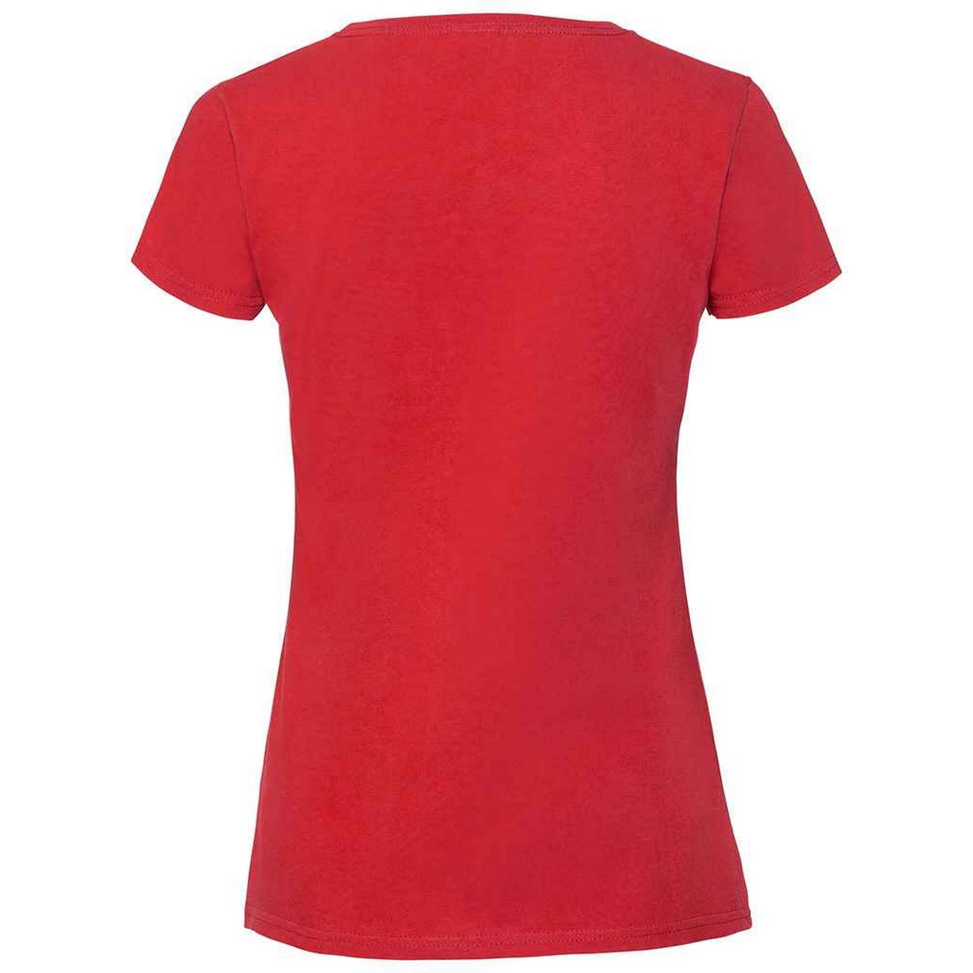 Tshirt ICONIC Femme (Rouge) 2/3