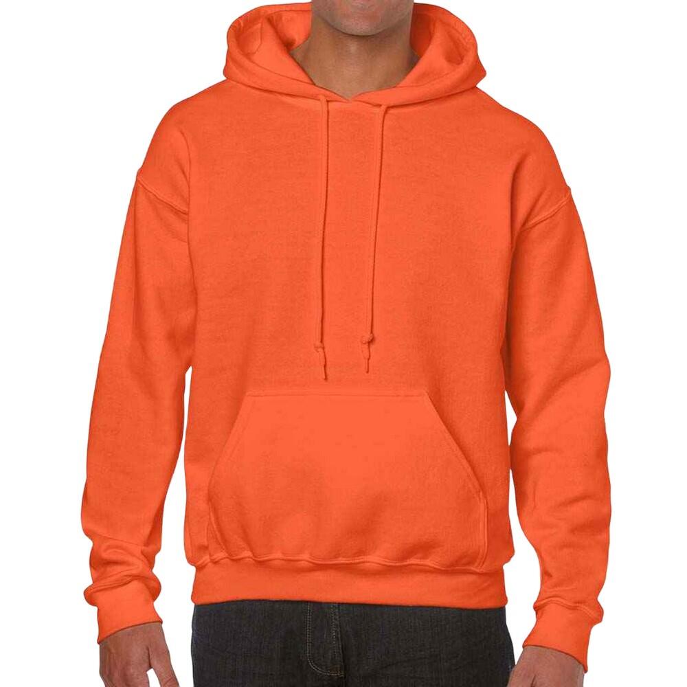 GILDAN Mens Hoodie (Orange)