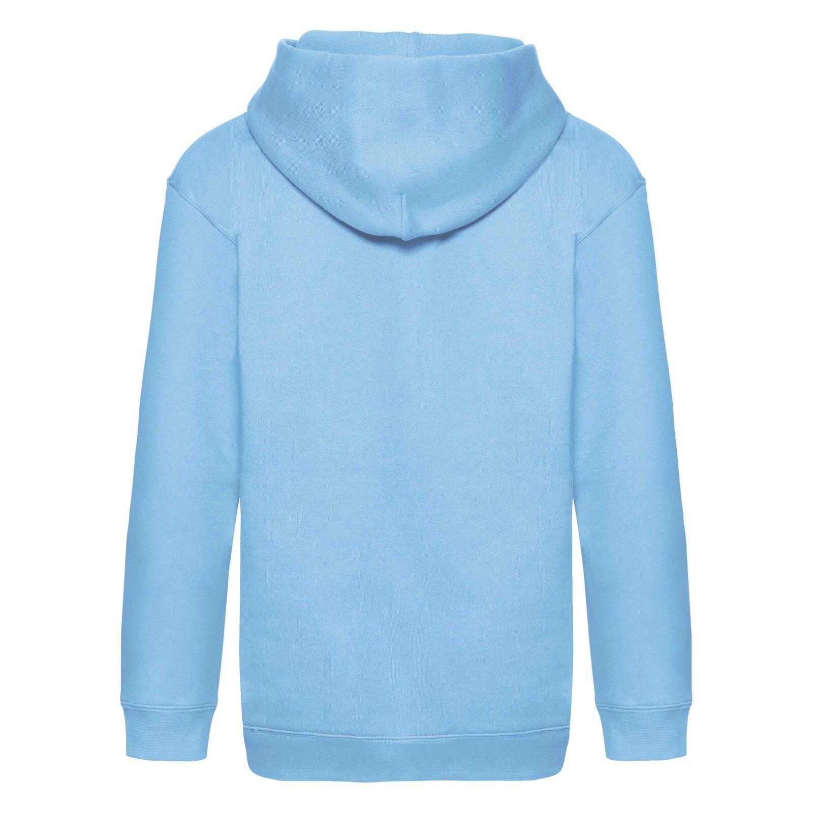 Kapuzen Pullover Premium 7030 Kinder Hellblau 3/4