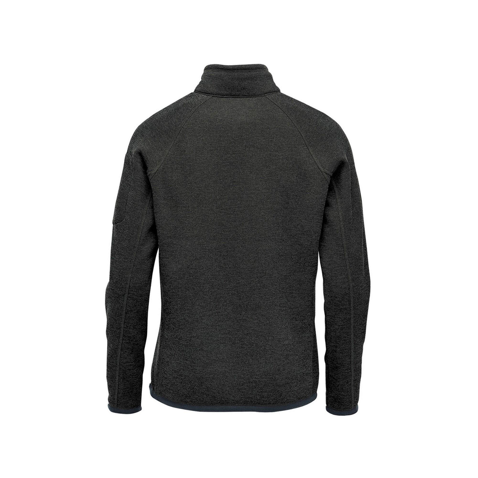 Womens/Ladies Avalanche Pure Earth Quarter Zip Pullover (Black Heather) 2/2