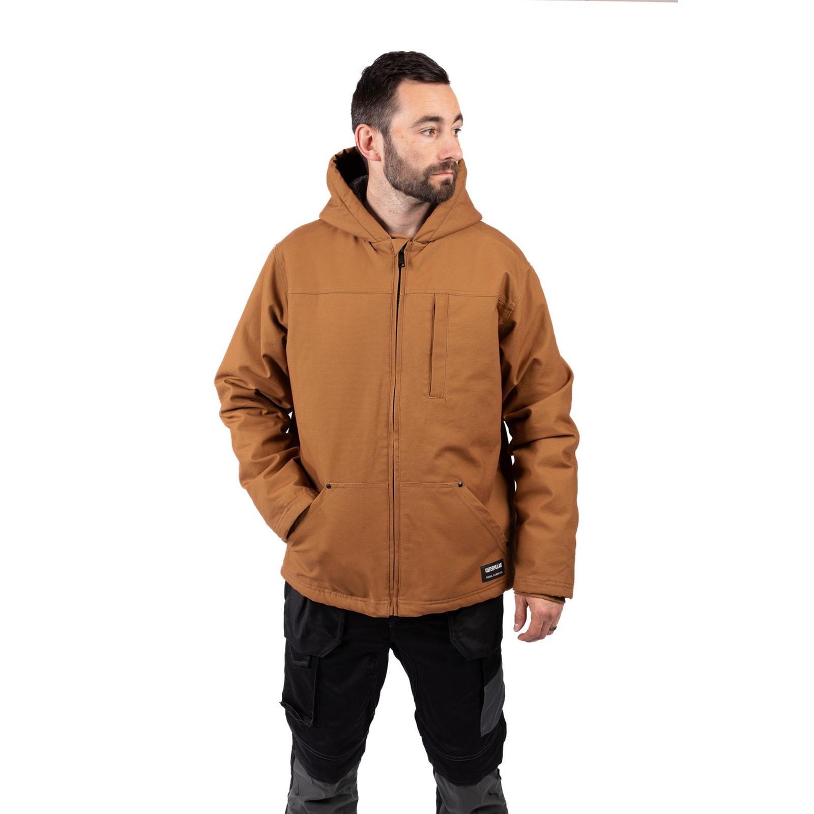Giacca Con Cappuccio Uomo Caterpillar Bronzo 3/4