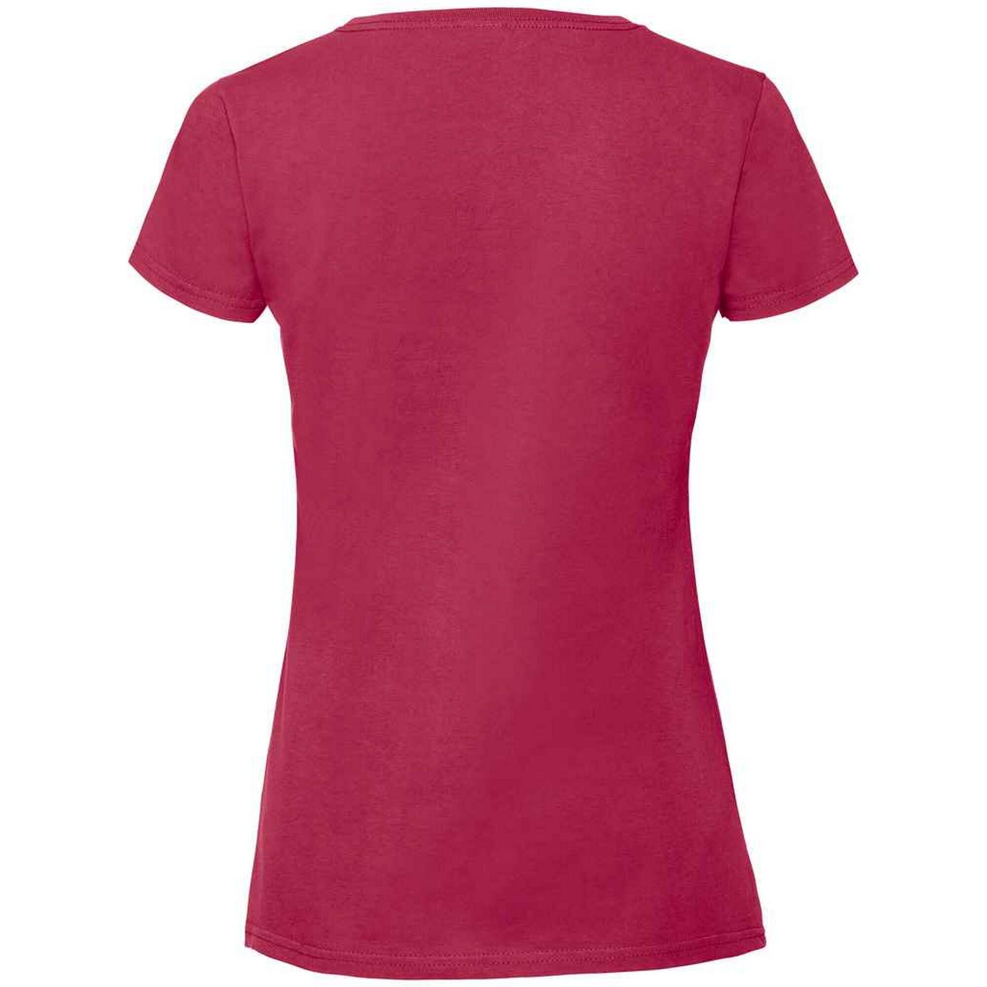 Tshirt ICONIC Femme (Canneberge) 2/3