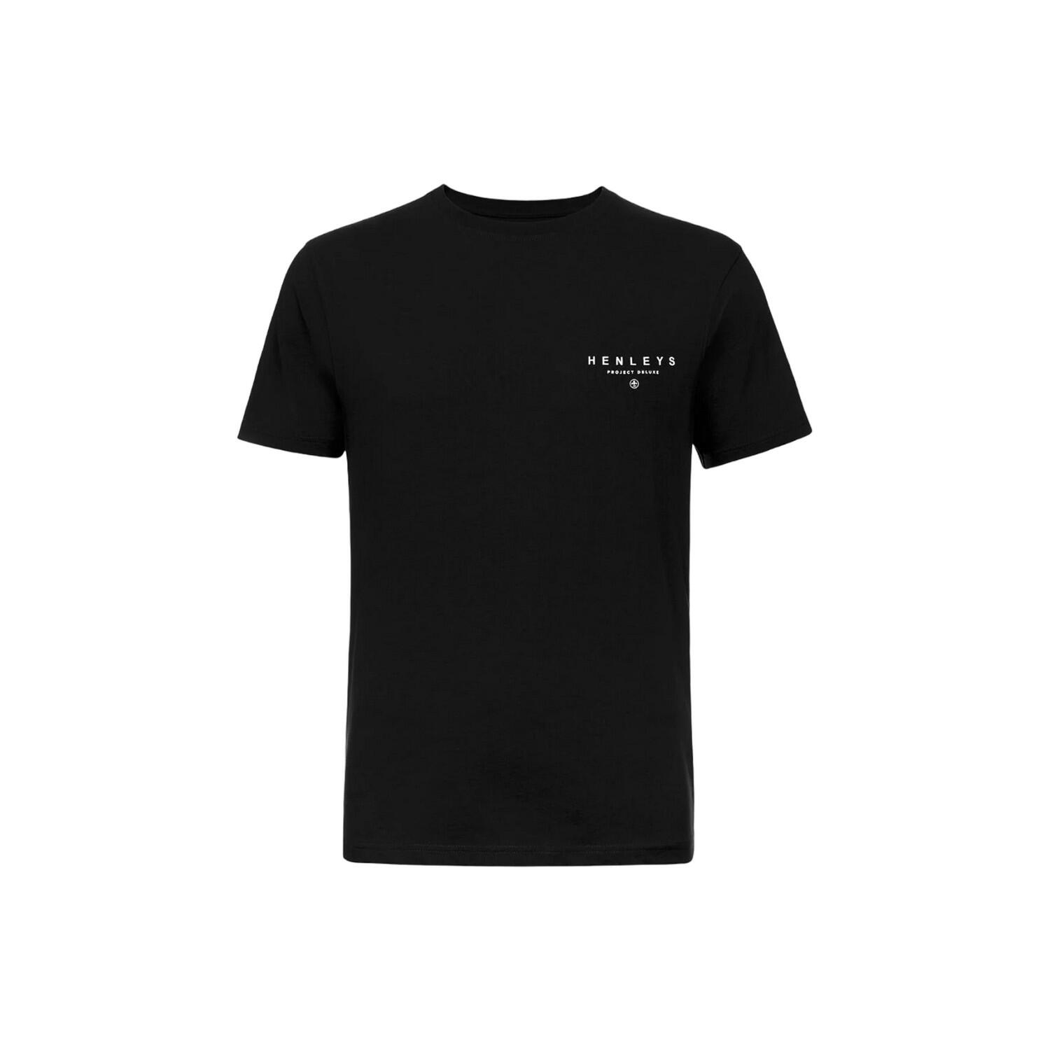 Mens Hencinq A TShirt (Pack of 5) (White/Black) 2/4