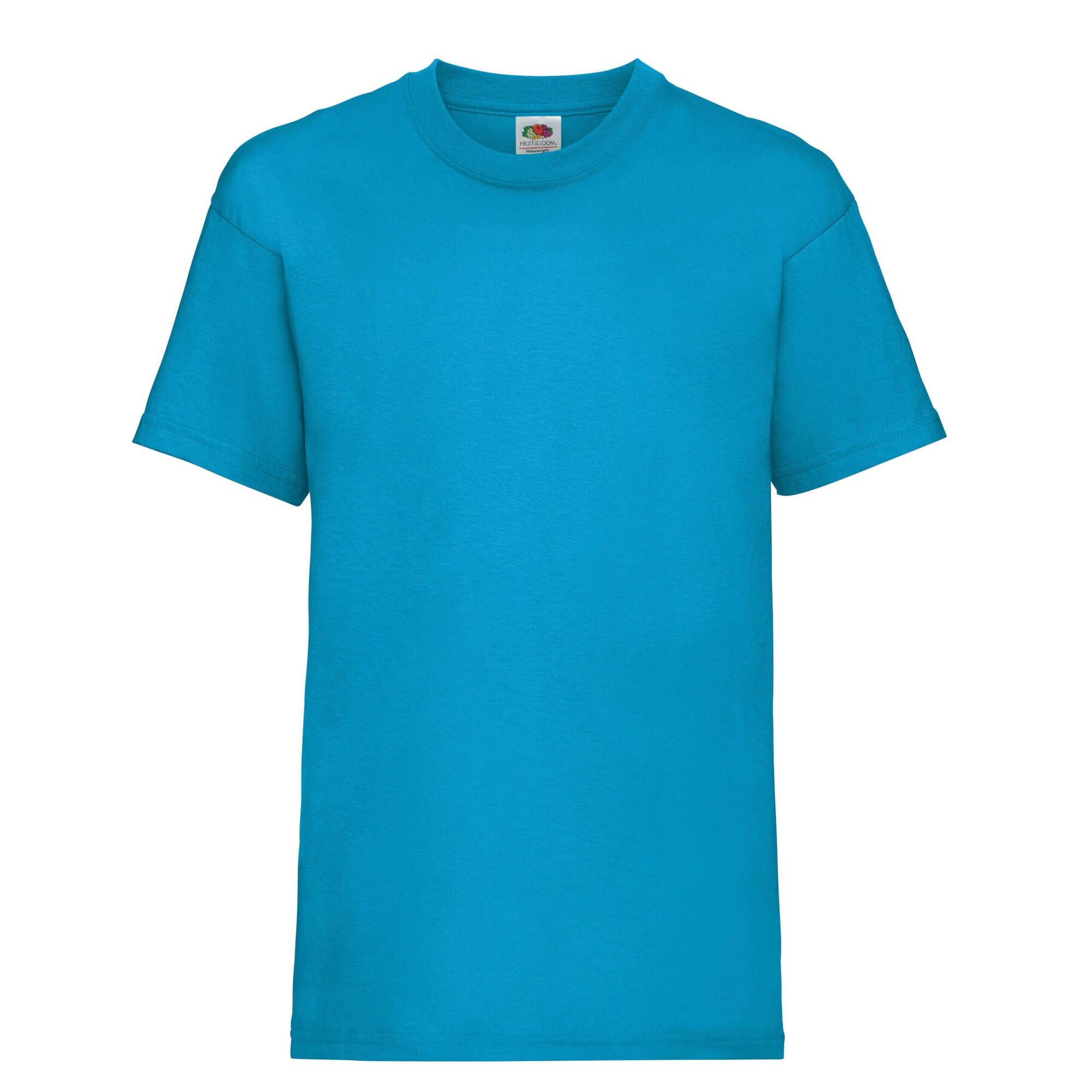 FRUIT OF THE LOOM Childrens/Kids Value TShirt (Azure)