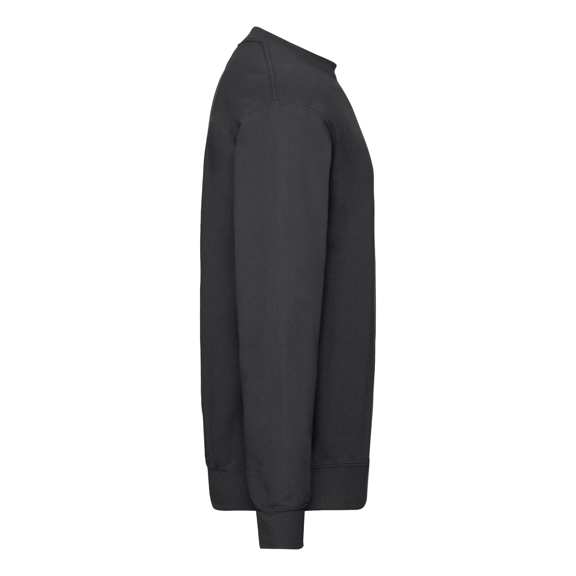 Mens Classic 80/20 Setin Sweatshirt (Light Graphite) 3/3