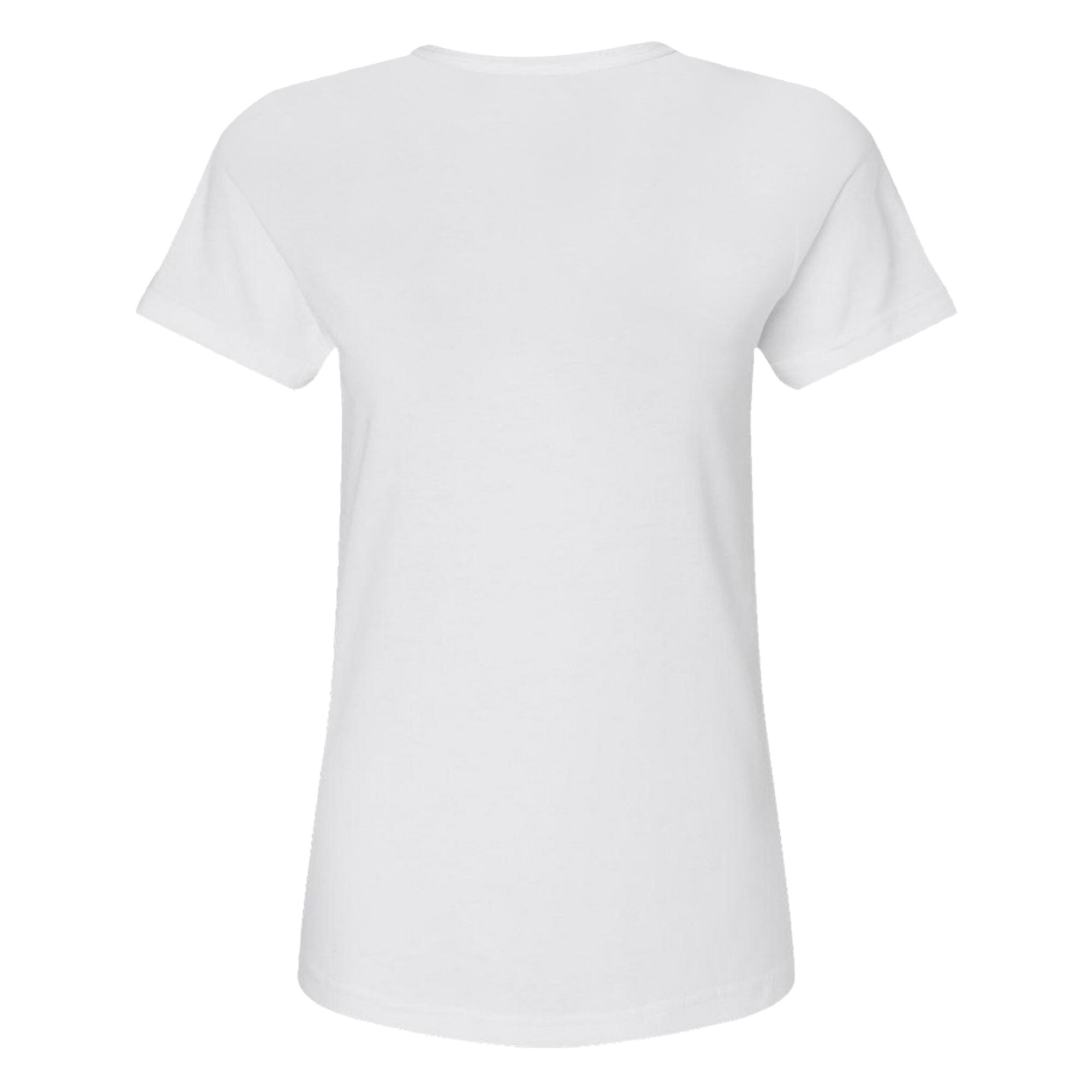 Womens/Ladies Softstyle Midweight TShirt (White) 2/2