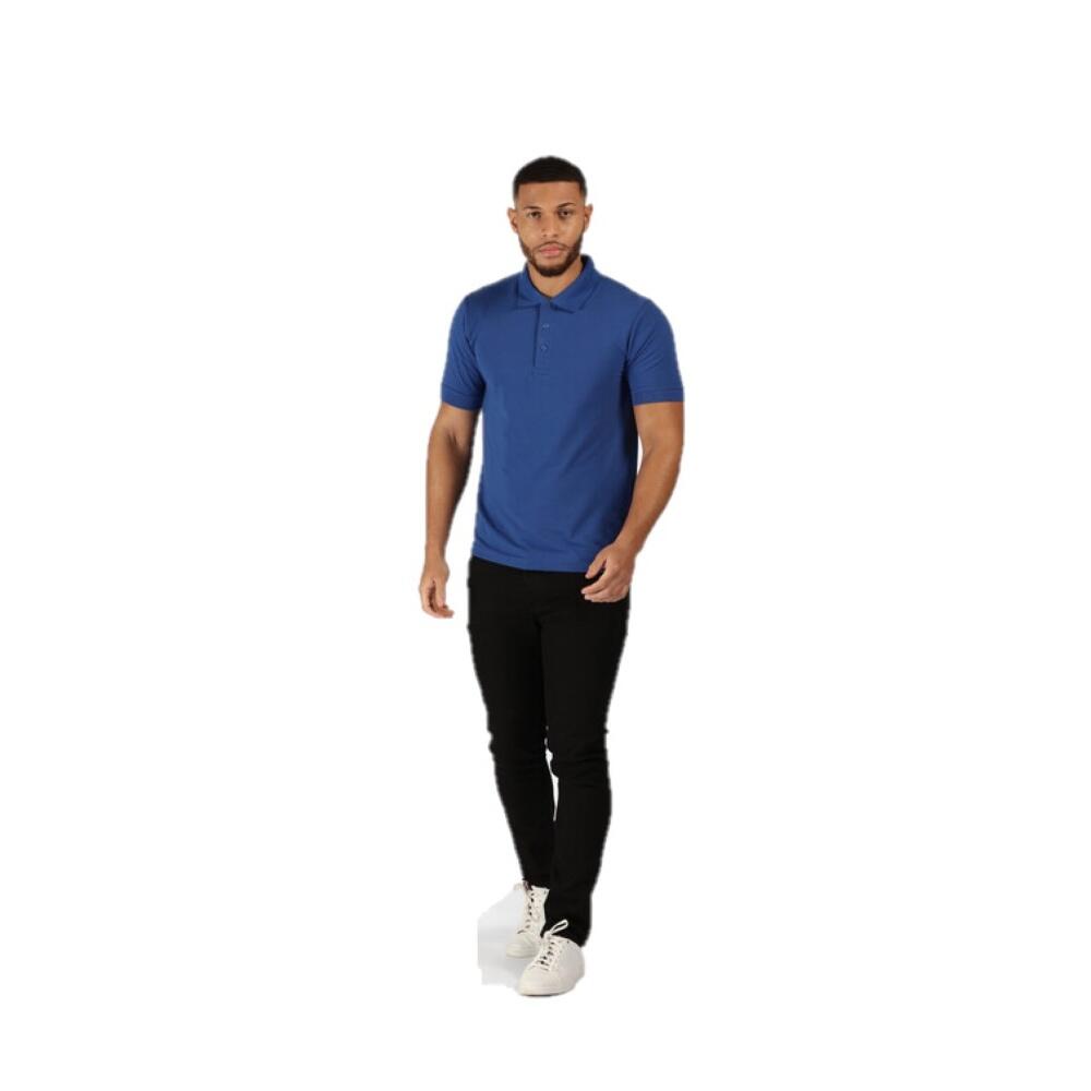 Klassik 6535 Kurzarm Polo Shirt Herren Royalblau 2/3