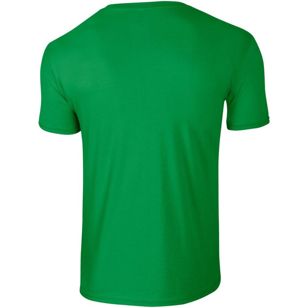 Maglietta 100% Cotone Uomo Gildan Softstyle Verde Irlandese 2/2