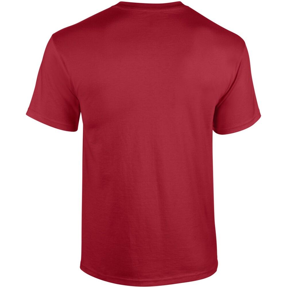Tshirt À Manches Courtes Homme (Rouge Cardinal) 2/2