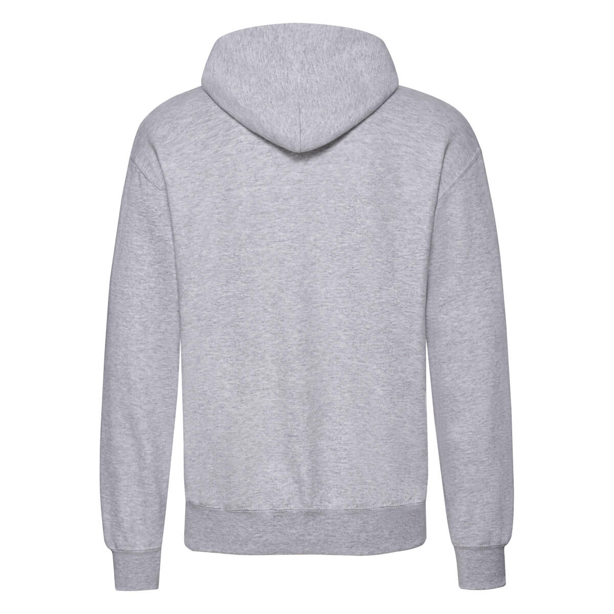 Mens Classic Heather Hoodie (Heather Grey) 2/3