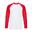 Tshirt BASEBALL Homme (Blanc / Rouge)