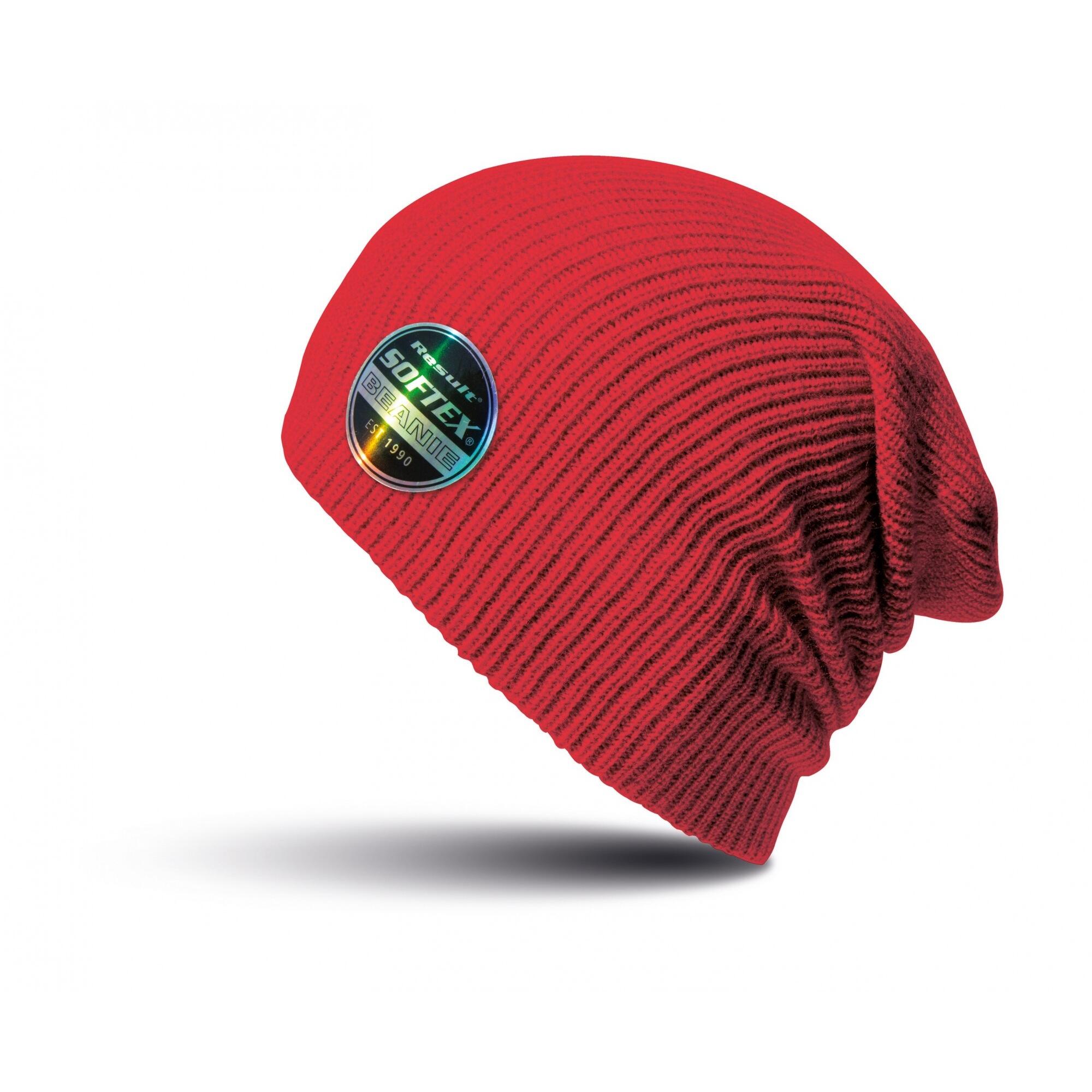 Winter Essentials Core Softex Beanie Hat (Red) 2/3