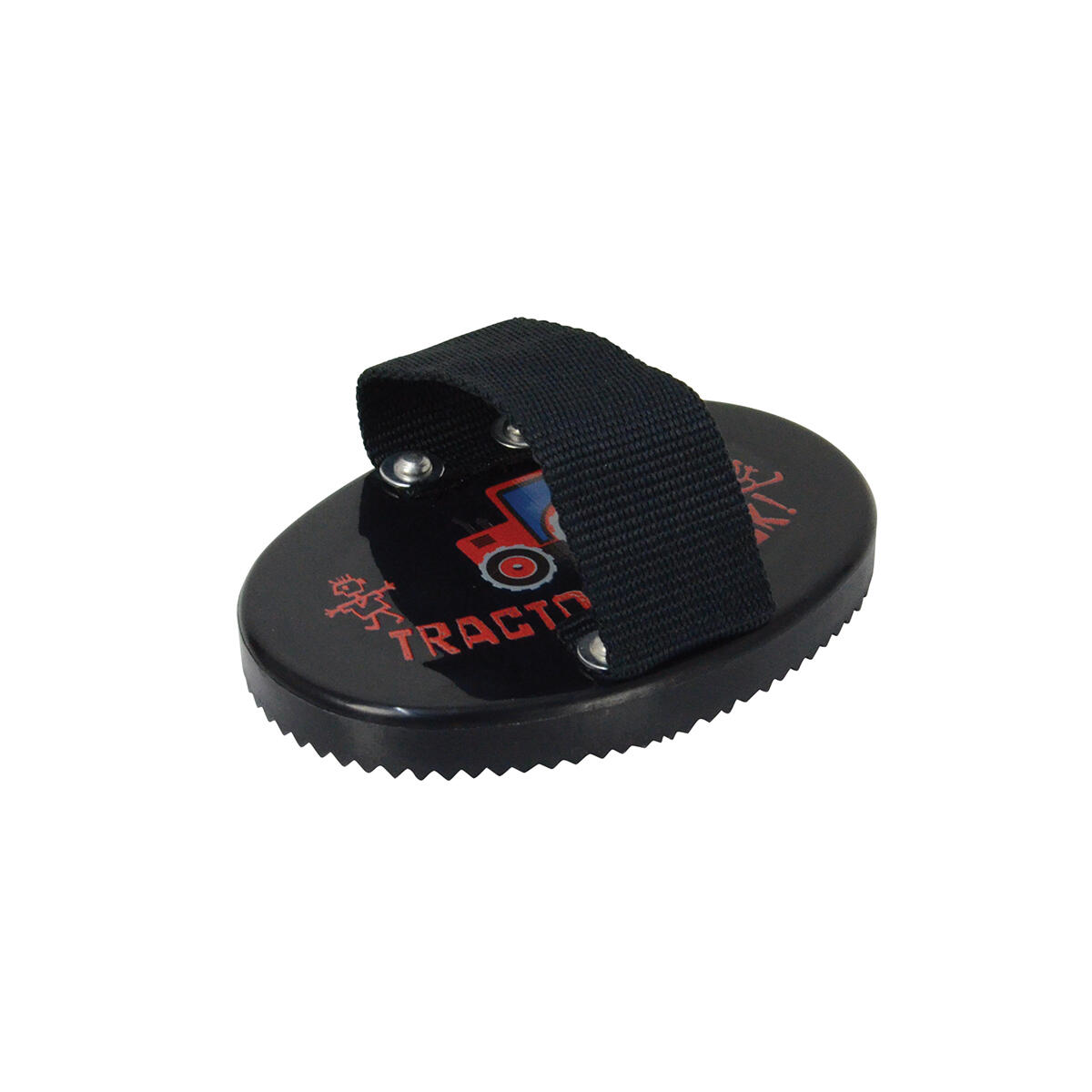 HY Tractors Rock Horse Curry Comb (Navy/Red)