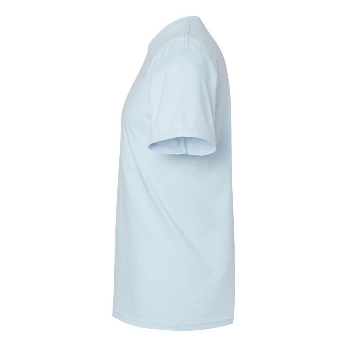 Unisex Adult Softstyle Midweight TShirt (Light Blue) 3/3
