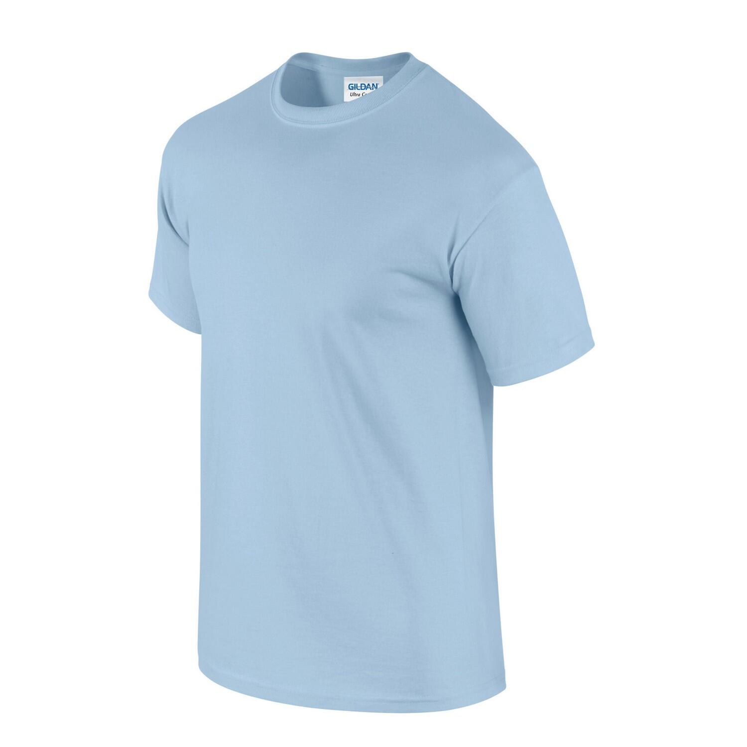 Maglietta Uomo Gildan Azzurro 3/3