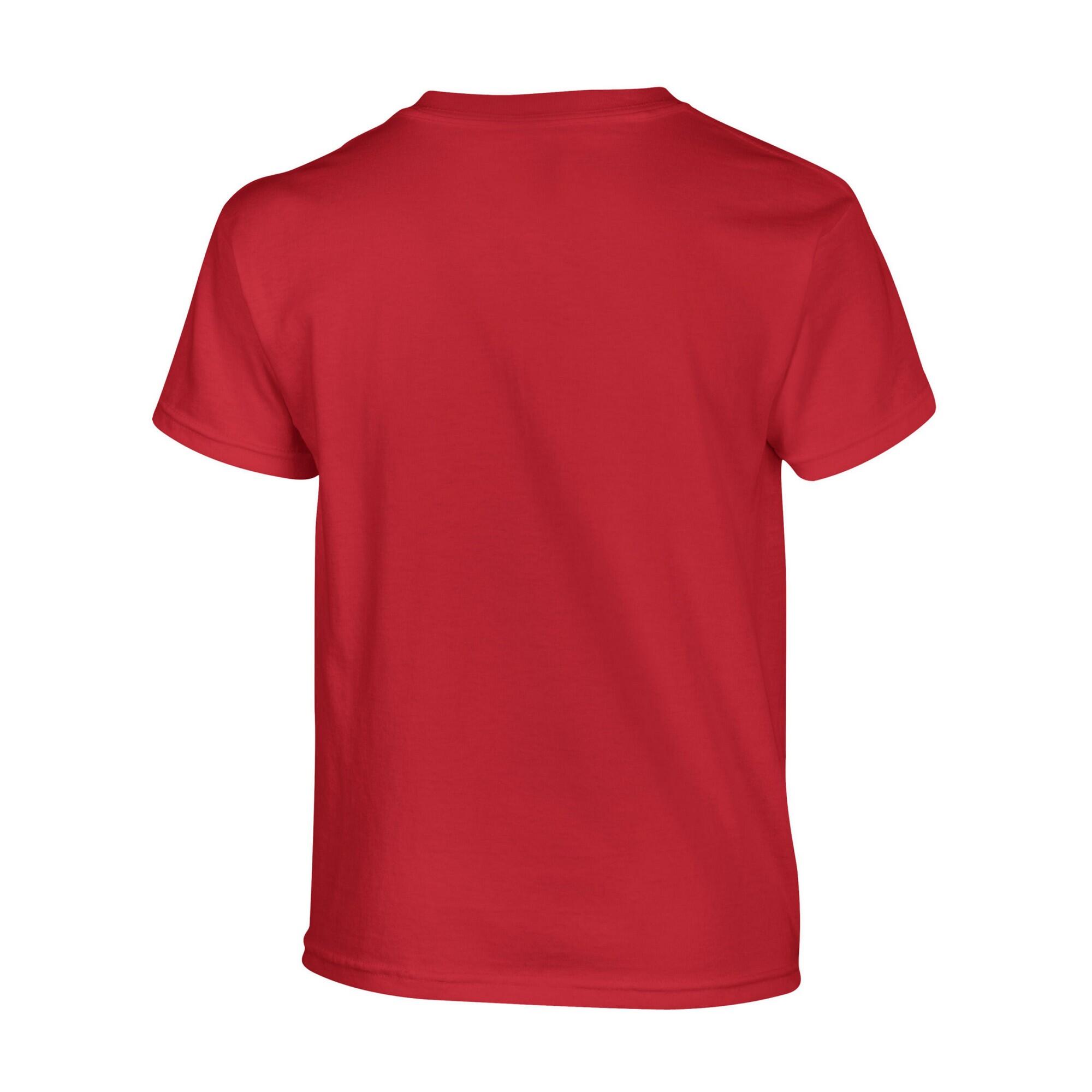 TShirt Schwere Qualität für Kinder Rot 2/3
