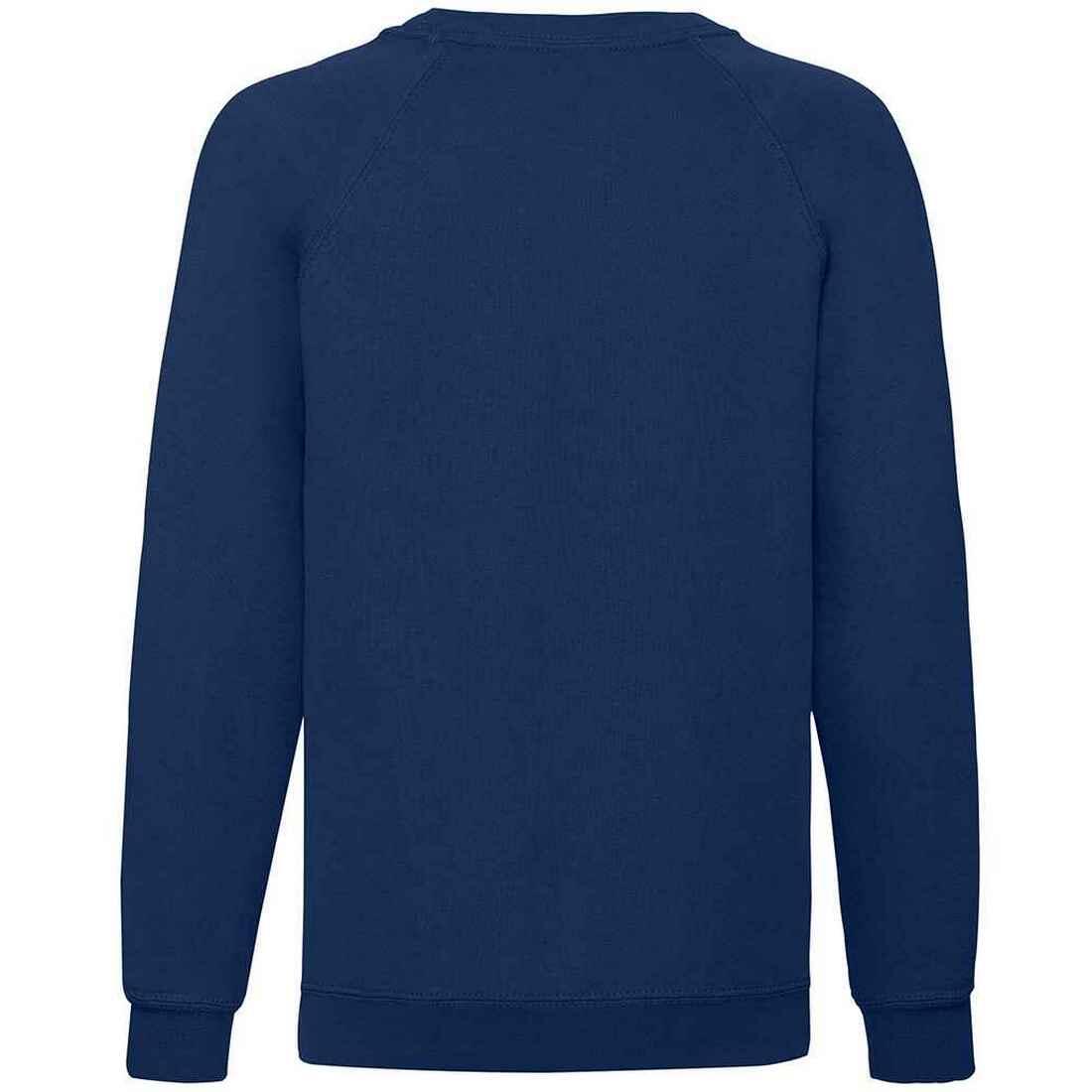 Sweatshirt für Raglanärmel Kinder Marineblau 2/3