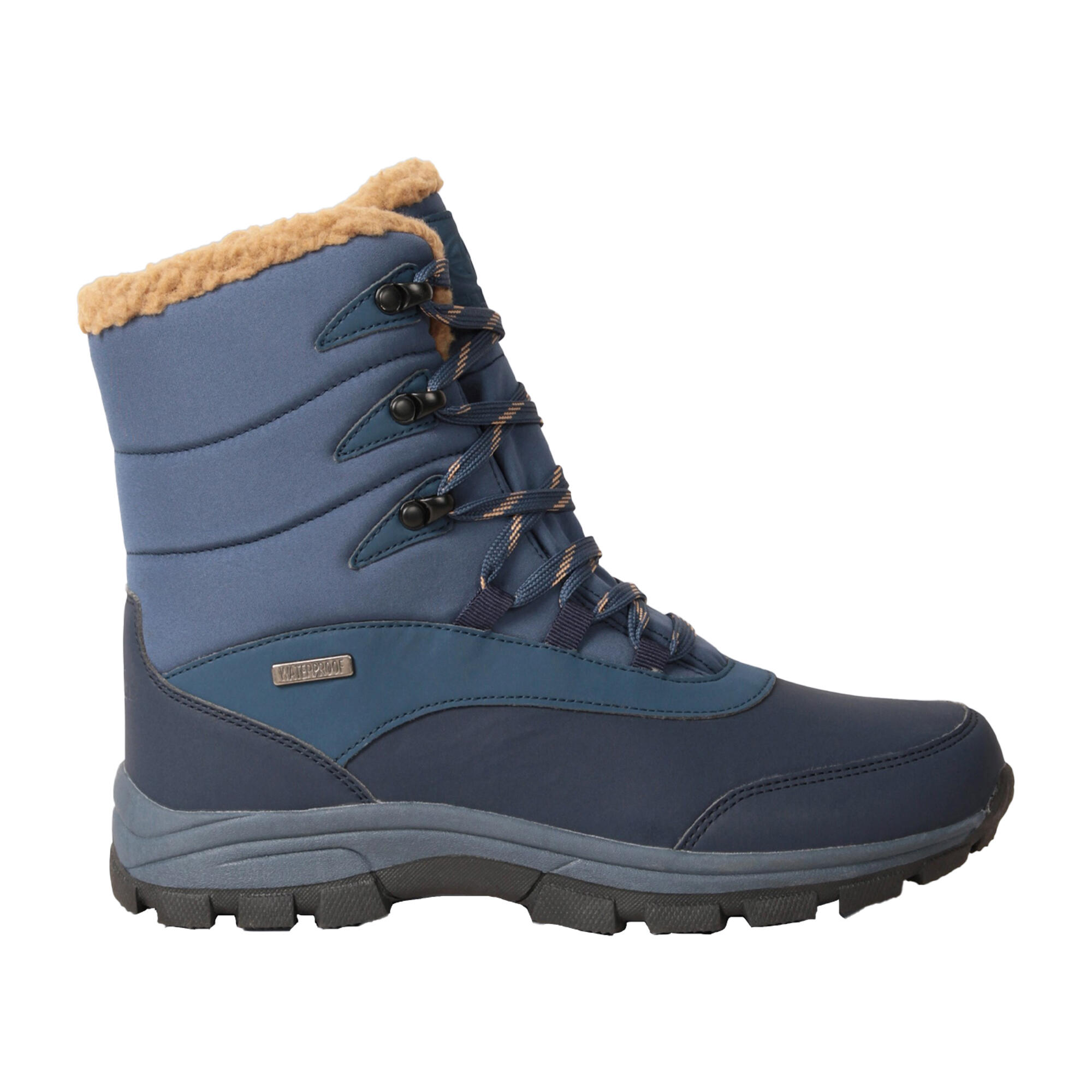 Womens/Ladies Blizzard Waterproof Snow Boots (Navy) 2/3