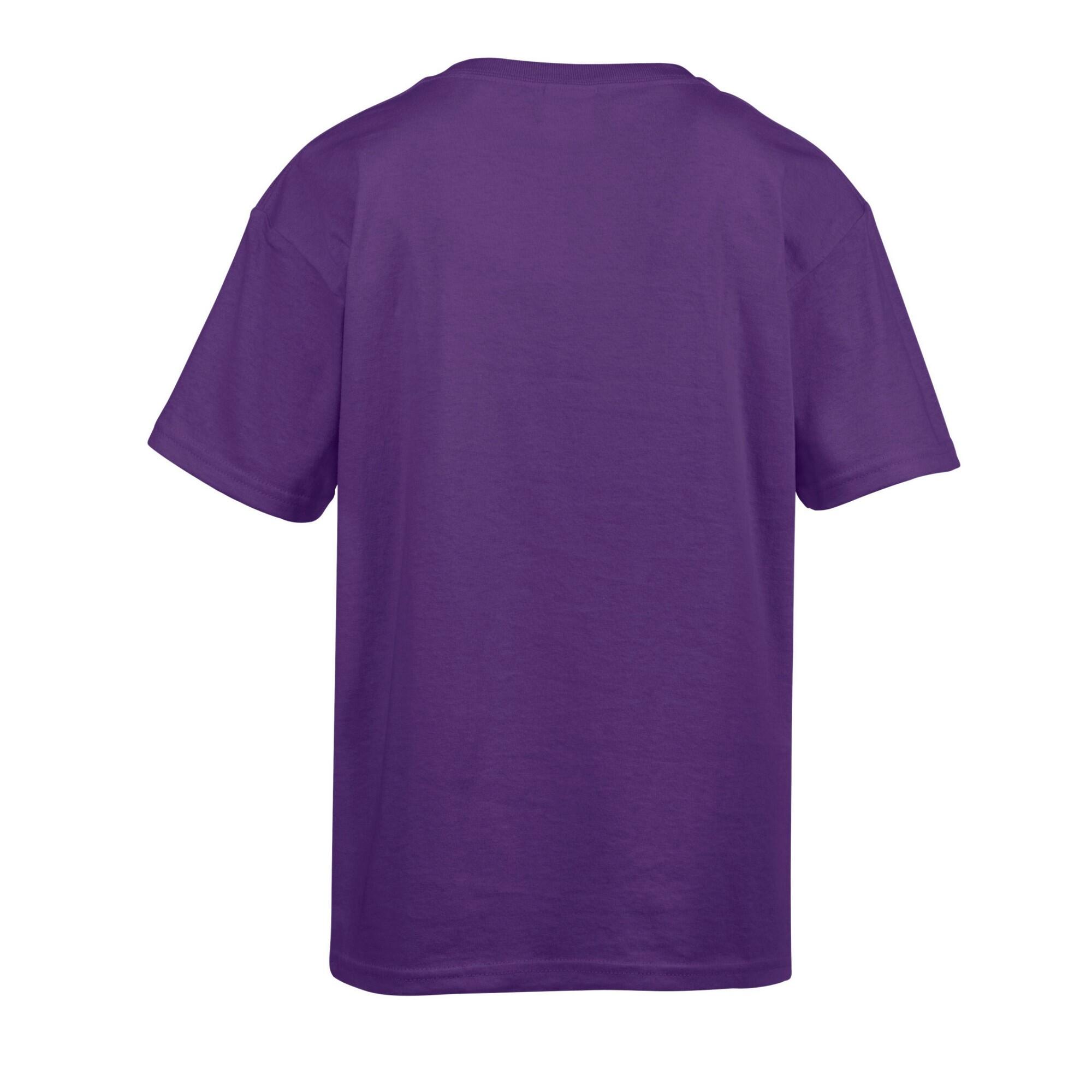 SoftStyle TShirt Kinder Violett 2/3