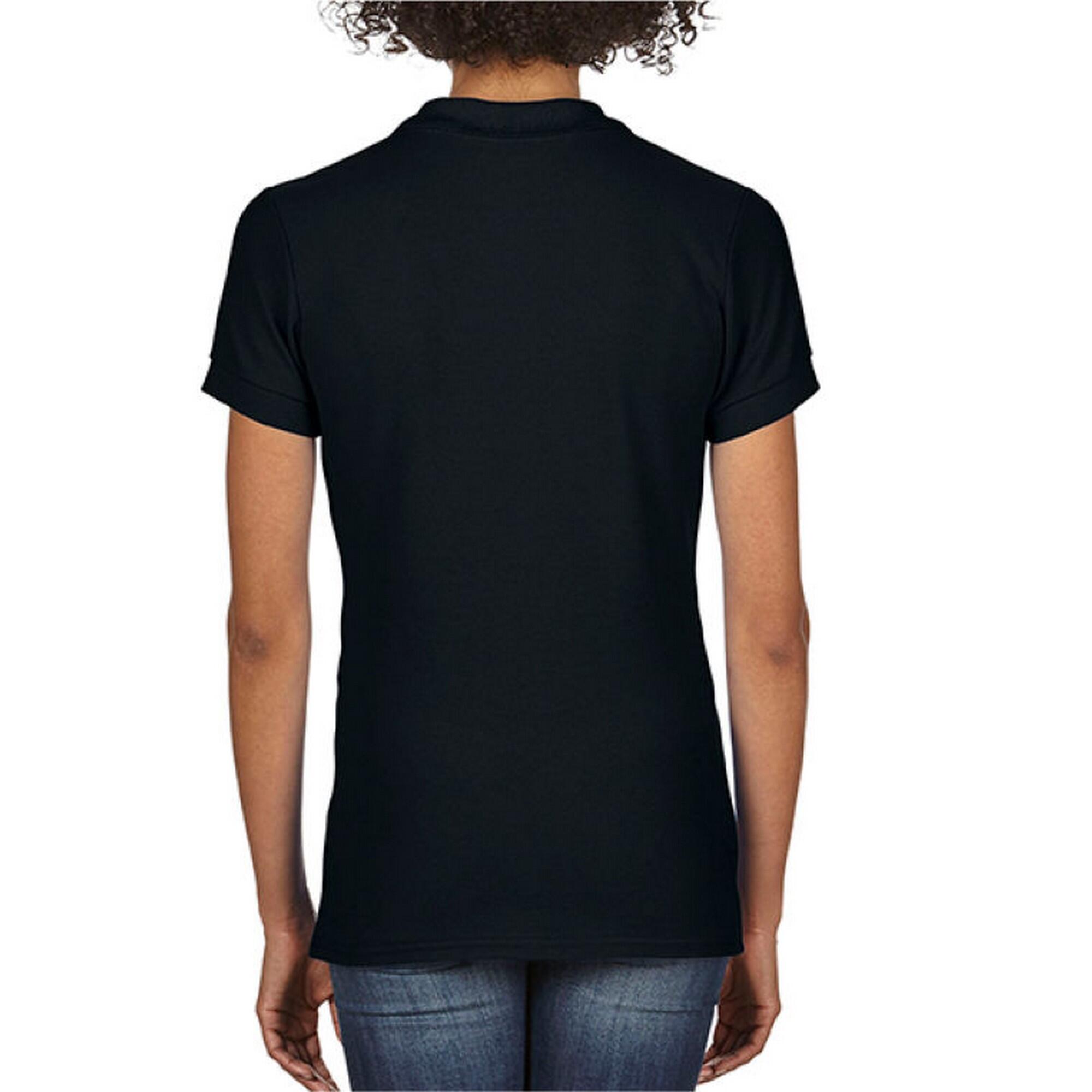 Maglietta Polo Donna Gildan Nero 2/2
