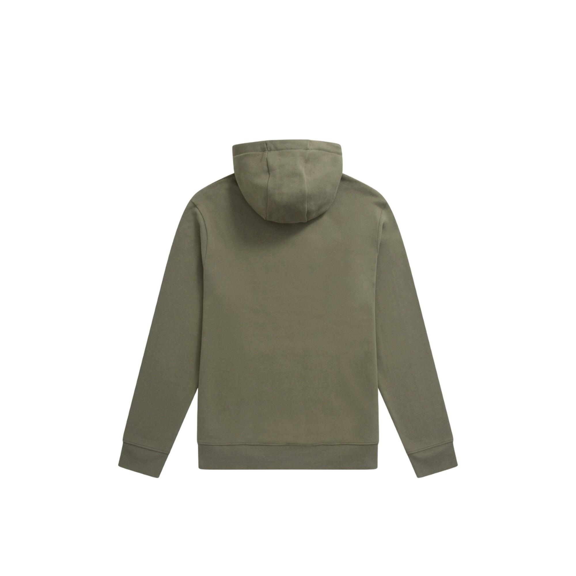 Mens Driver Hoodie (Khaki Green) 2/4