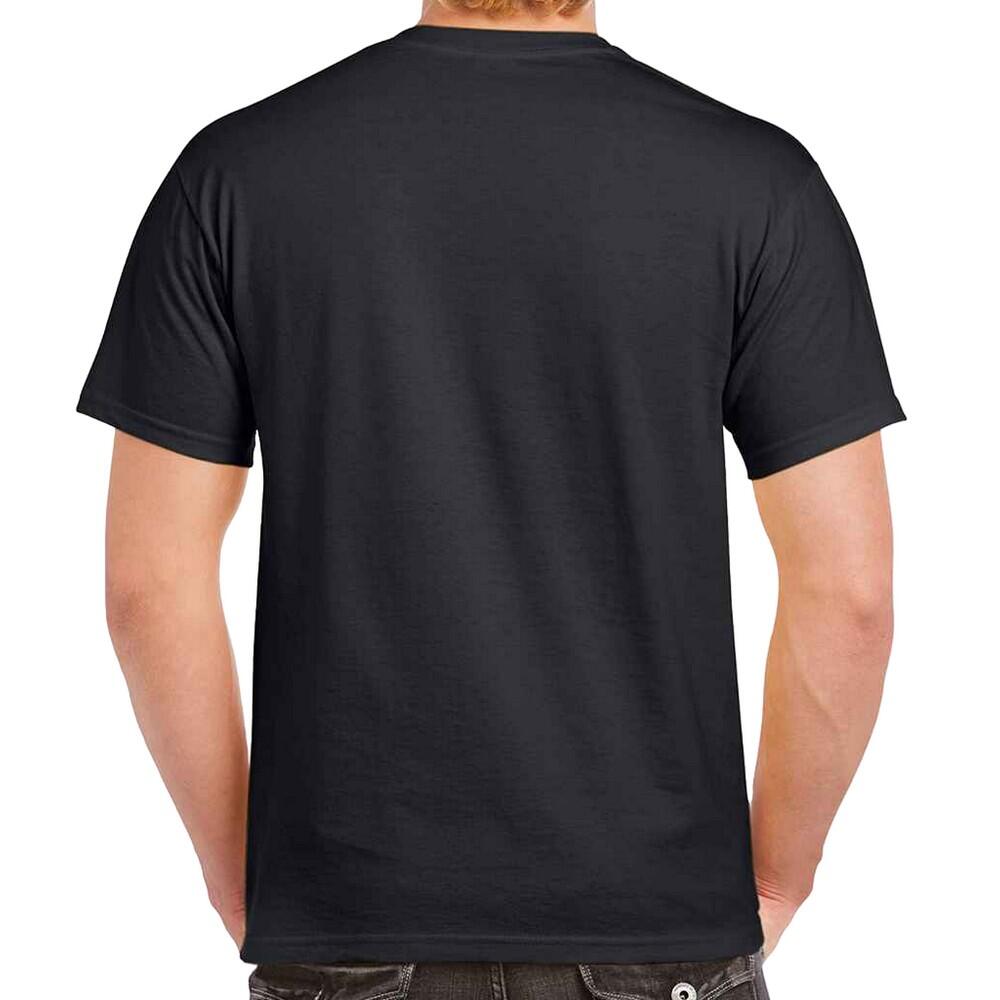 Mens Heavy Cotton TShirt (Black) 2/3
